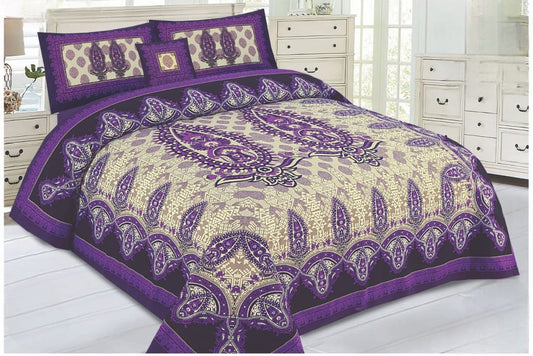 Premium Panel Bedsheet 4Pcs My Store 